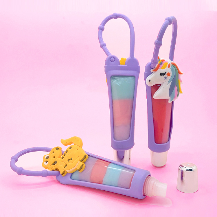 Brillo de labios de silicona animal TM51066-15